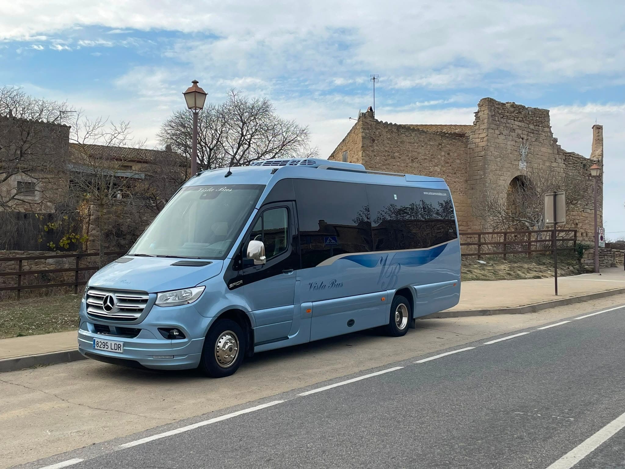 Mercedes-Benz minibus for private transfers and excursions