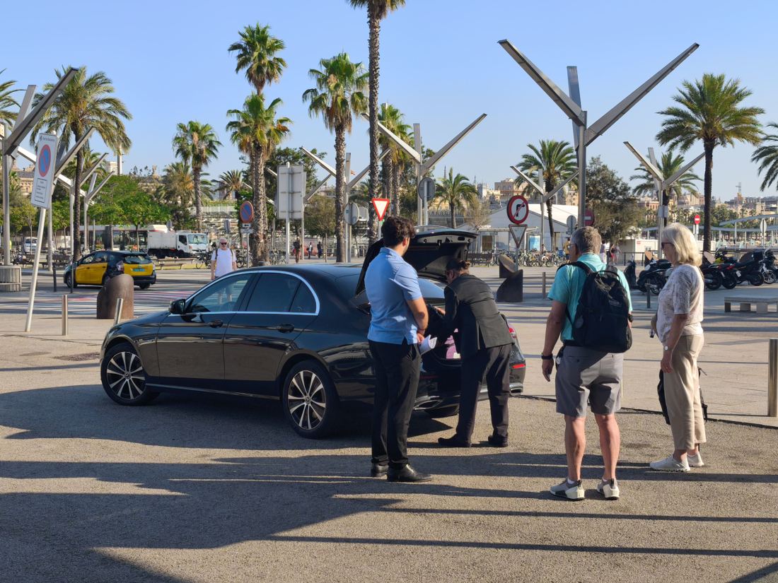Our team on the ground during a visit